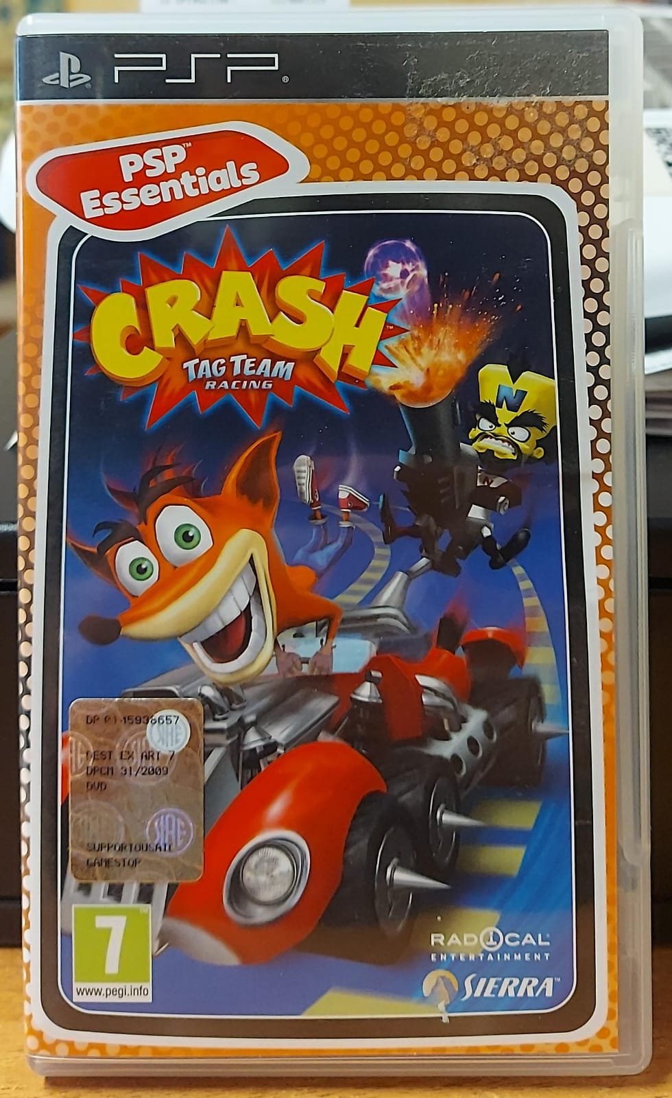 CRASH TAG TEAM RACING - PSP ESSENTIALS - LINGUA INGLESE
