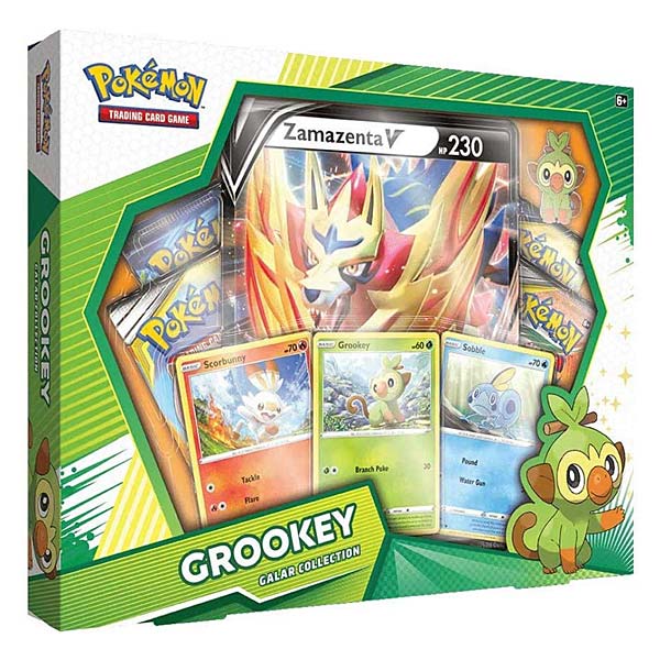 Collezione di Galar Grookey e Zamazenta V - Sole e Luna - ITA
