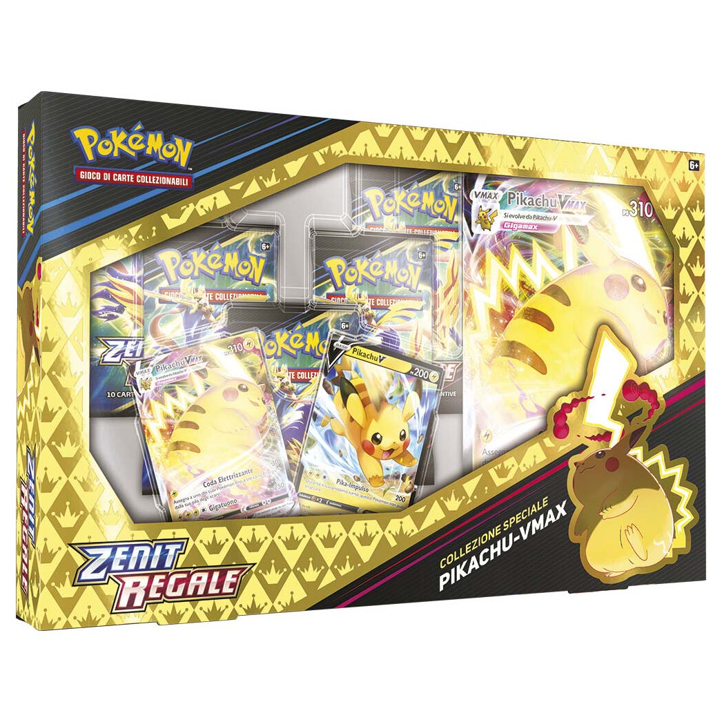 Collezione Speciale Pikachu VMAX - Spada e Scudo - Zenit Regale - ITA