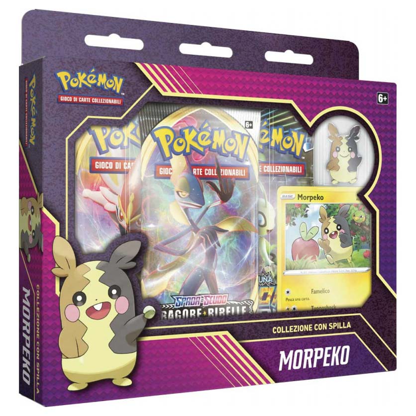 Collezione con Spilla Morpeko - Spada e Scudo - ITA