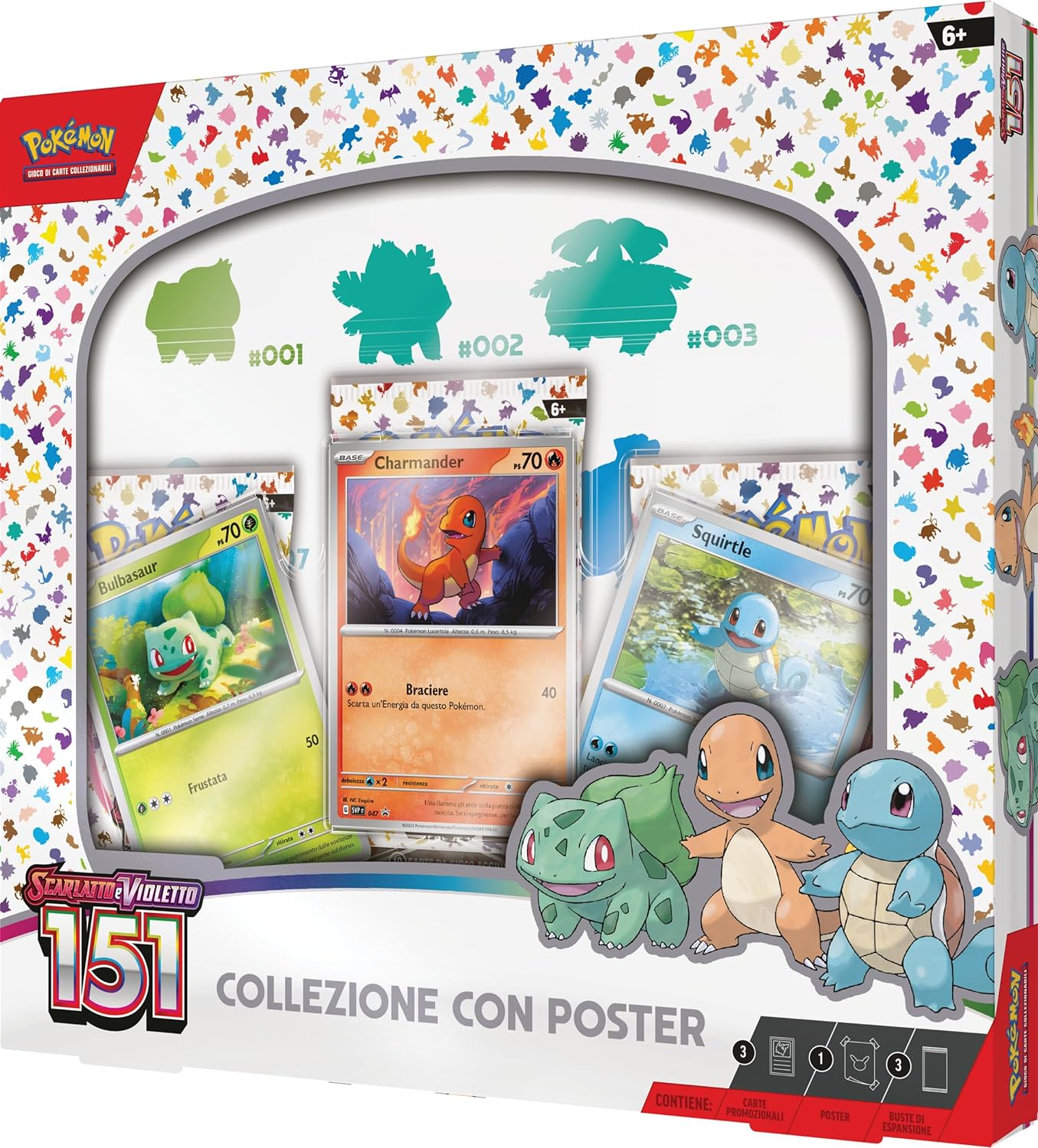 Collezione 151 con Poster - Scarlatto e Violetto - ITA