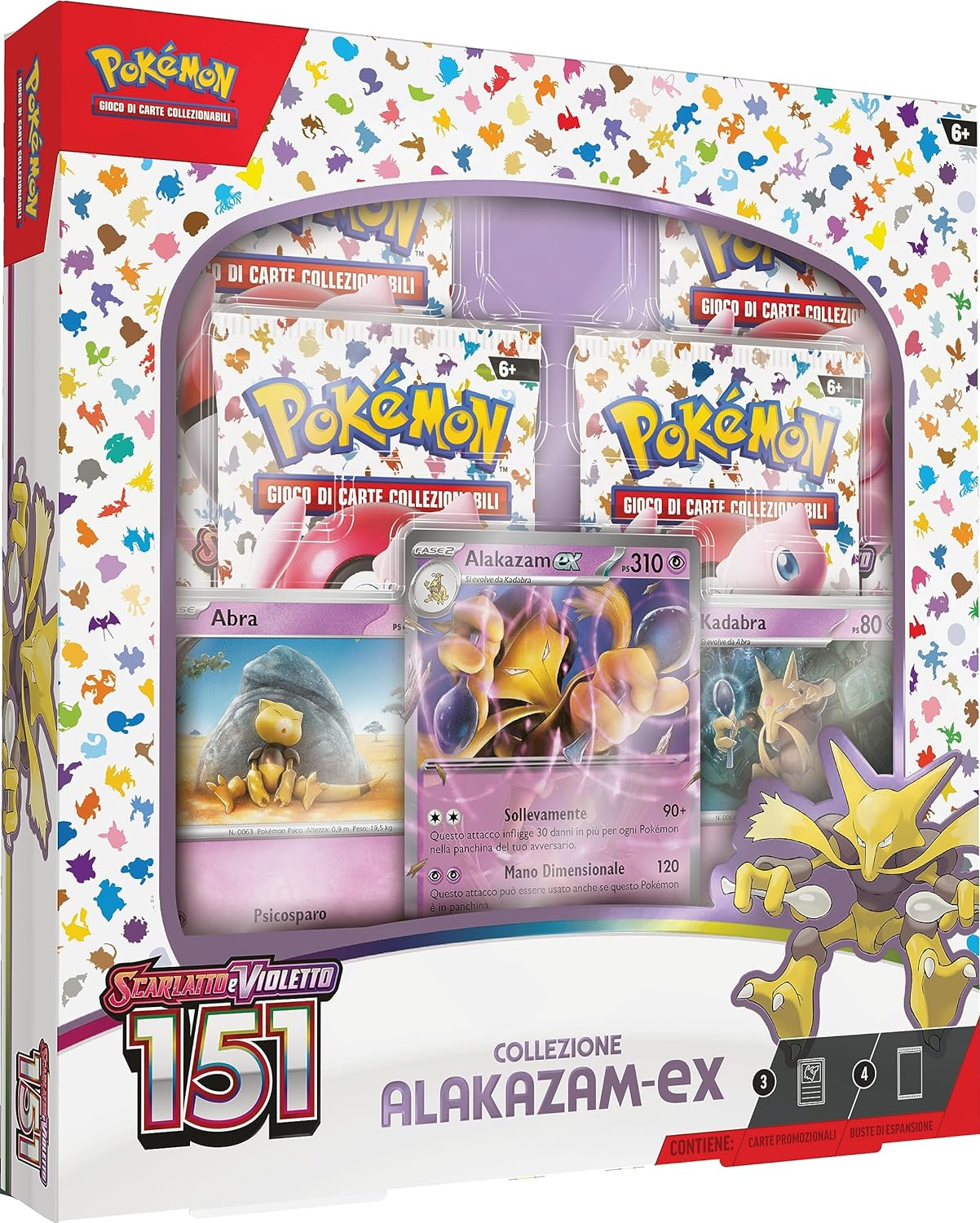 Collezione Alakazam EX - Scarlatto e Violetto - 151 - ITA