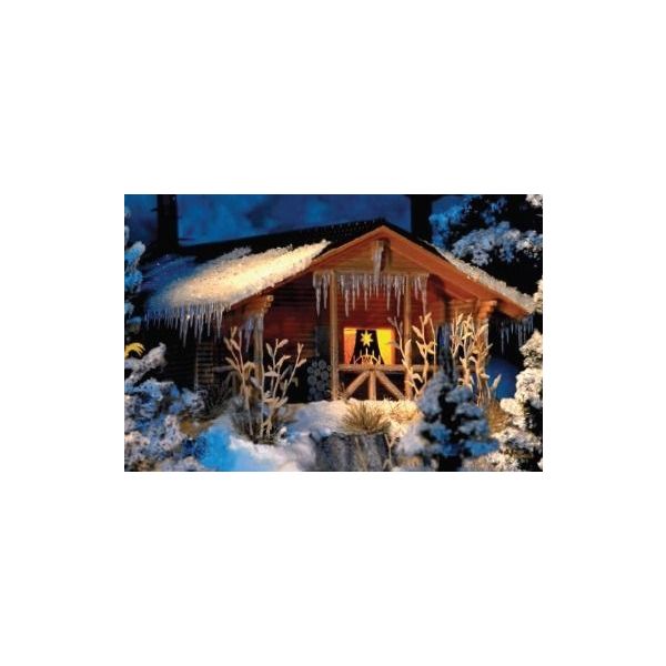 Busch - Winterhütte Mit Beleuchtung (Bu1085)