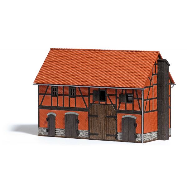 Busch - Scheune Mit Großem Stall H0 (Bu1507)