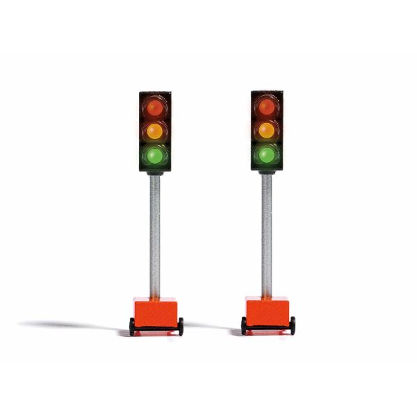 Busch - 2 Baustellenampeln H0 (Bu5451)