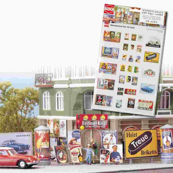 Busch - Werbeplak.epoche 3 H0 (Bu6002)