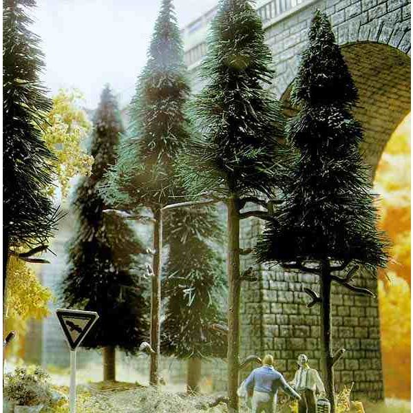 Busch - 6 Fichten H0 (Bu6410)