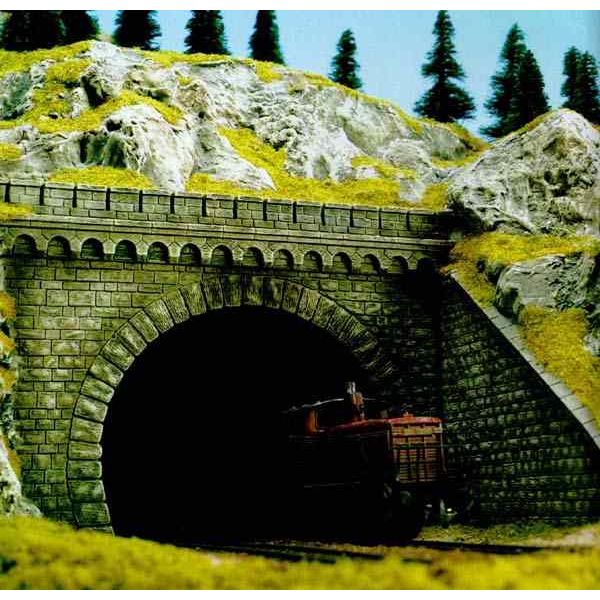 Busch - Tunnelportal 2-gl H0 (Bu7023)
