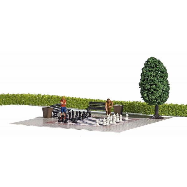 Busch - A-set: Gartenschach H0 (2/19) * (Bu7839)