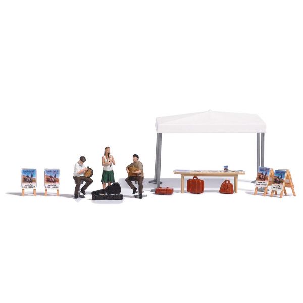 Busch - Straßenmusikanten H0 (5/19) * (Bu7846)