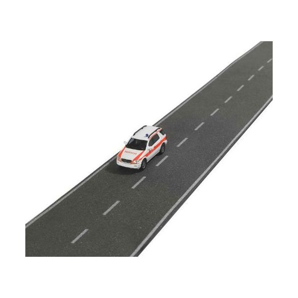 Busch - Straße Mit Automodell (Bu9708)