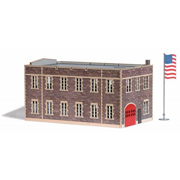 Busch - Us Feuerwache H0 (7/19) * (Bu9732)