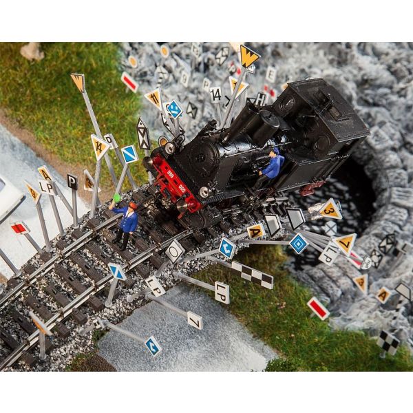 Faller - Rail route sign set