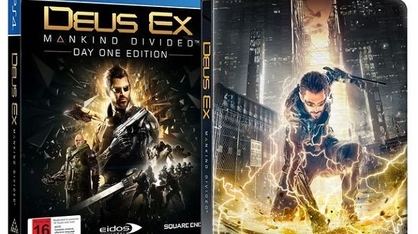DEUS EX - MANKIND DIVIDED - DAY ONE EDITION STEELBOOK
