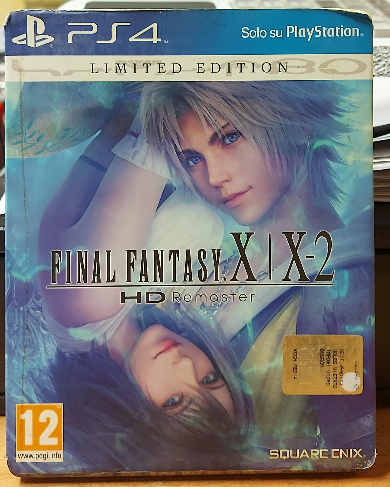 FINAL FANTASY X X-2 HD REMASTER LIMITED EDITION CON STEELBOOK