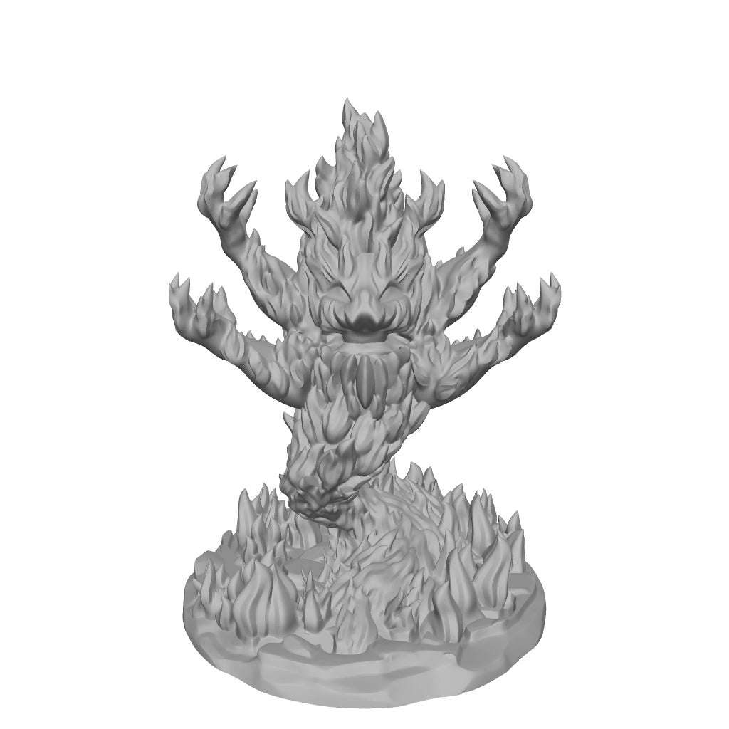 Elementale del fuoco demone miniatura