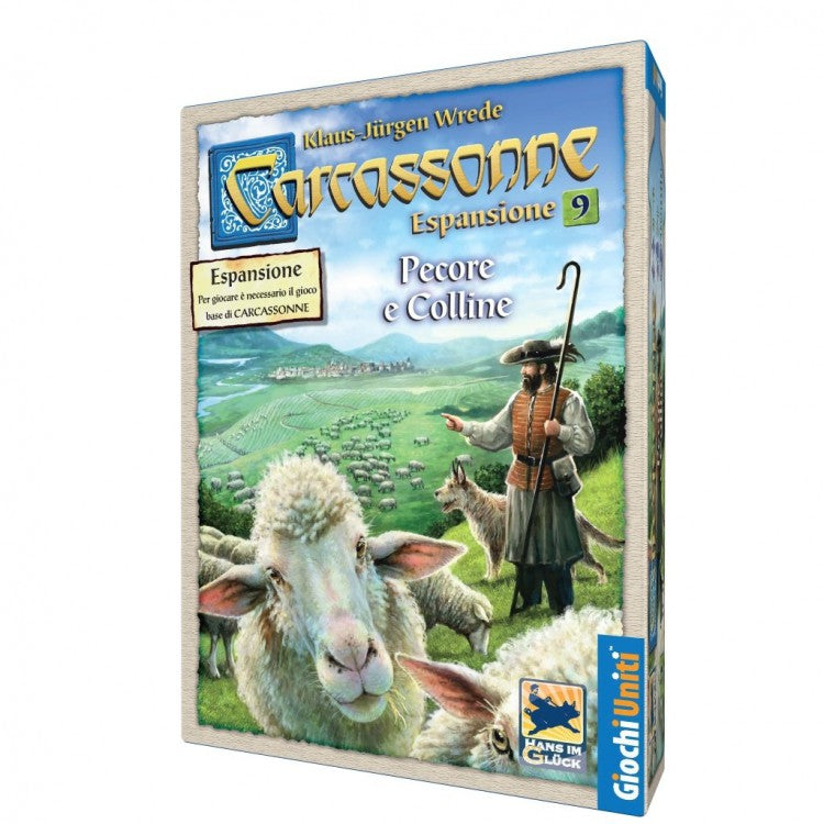 Carcassonne Pecore e Colline Espansione 9 - Giochi Uniti - Art. 235