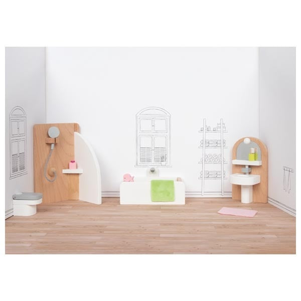 Arredo Bagno Casa delle Bambole - Goki - Art. 51492