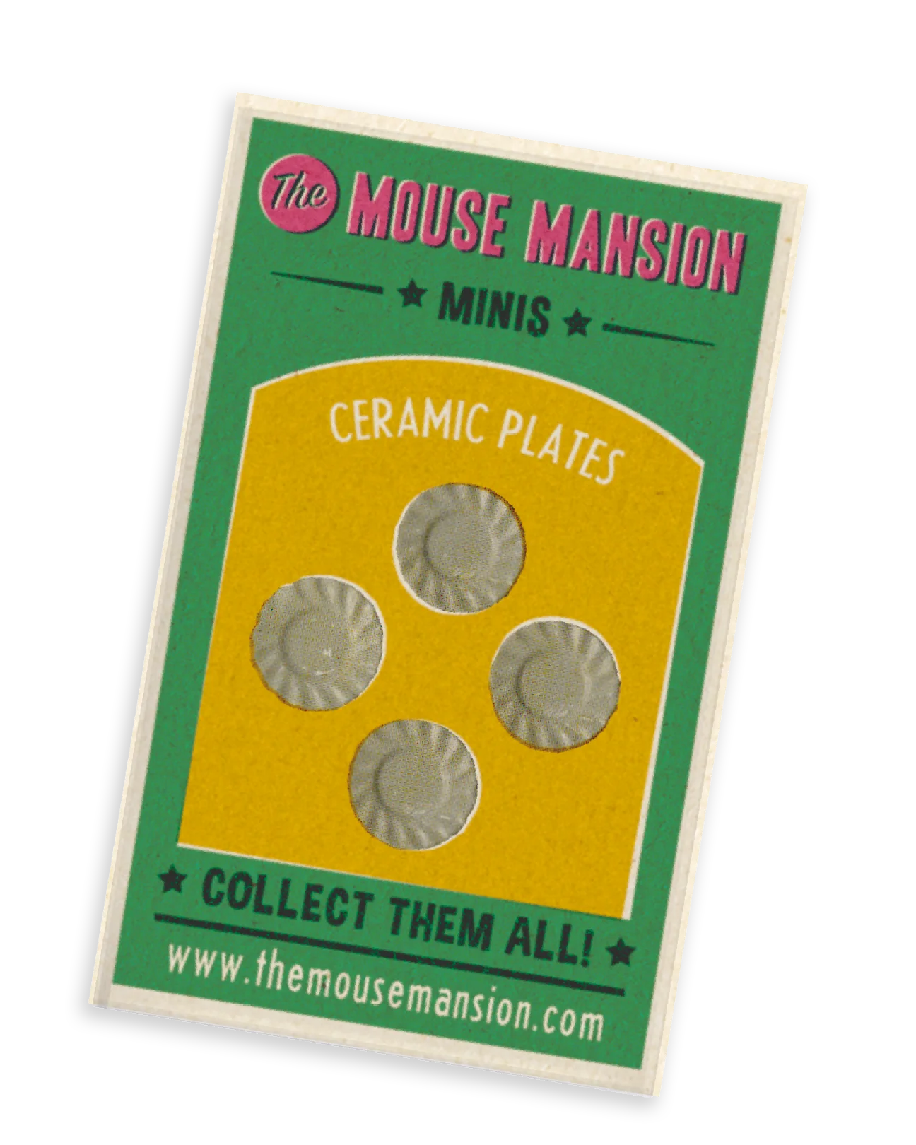 Piatti in Ceramica - The Mouse Mansion - Art. MH11013