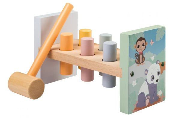 Batti Batti in legno con Martello - Jouéco - Art. 800865
