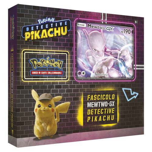 Collezione Fascicolo Mewtwo GX - Sole e Luna - Detective Pikachu - ITA