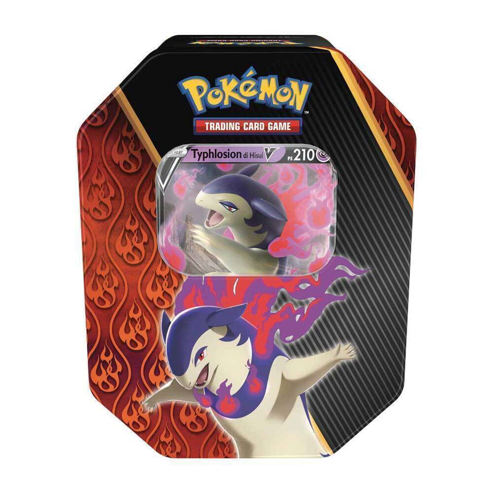 Tin da collezione Poteri Divergenti Typhlosion di Hisui V - Spada e Scudo - ITA