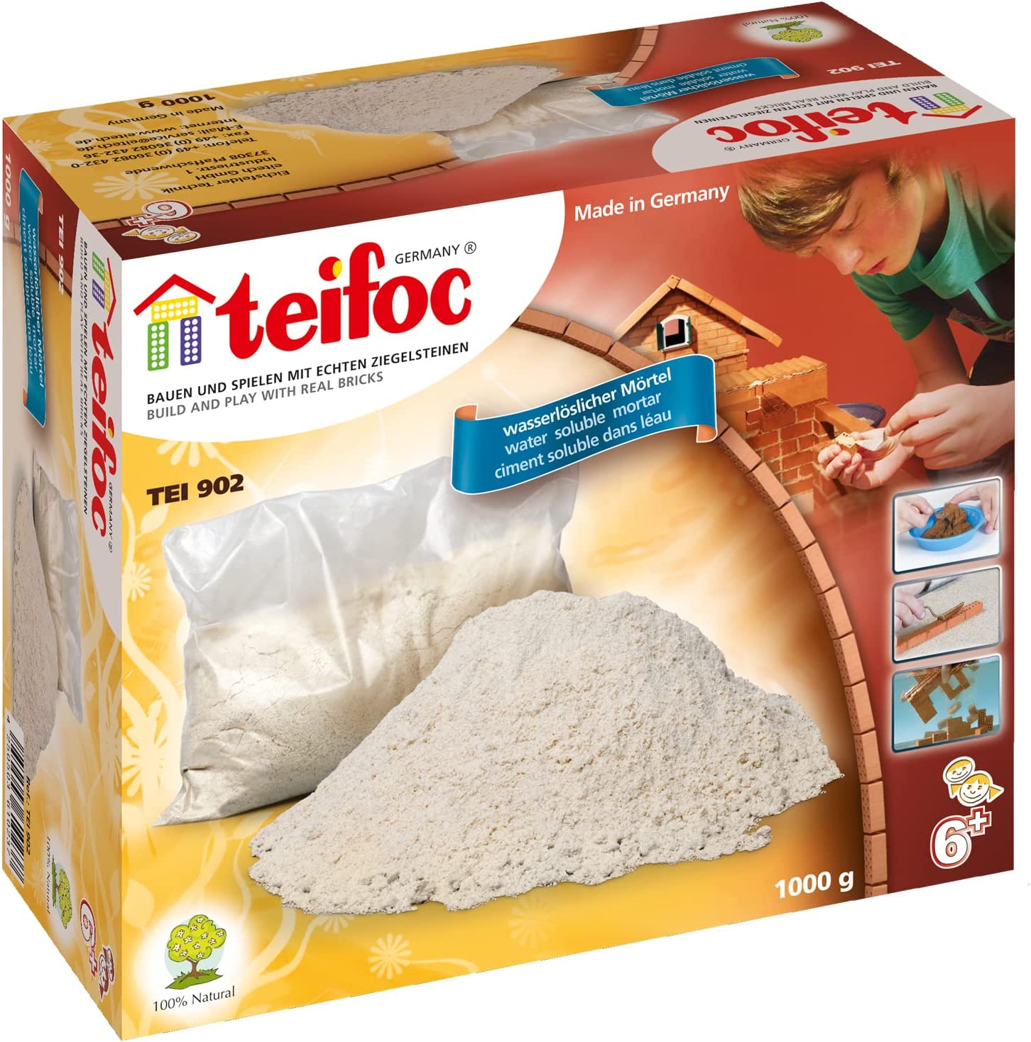 Teifoc Ricambio Gesso 1 Kg - Teifoc - Art. TEI 902