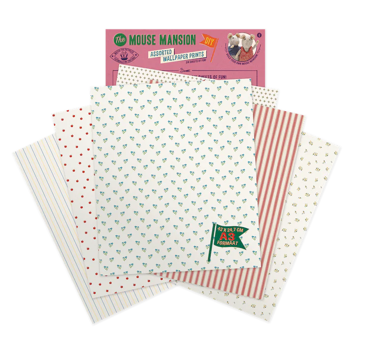 Stampe Carta da Parati - The Mouse Mansion - Art. MH02011