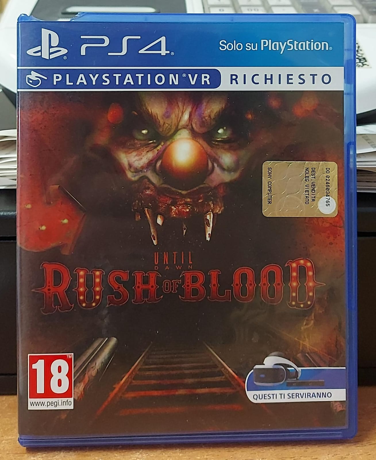UNTIL DAWN RUSH OF BLOOD - RICHIEDE VR