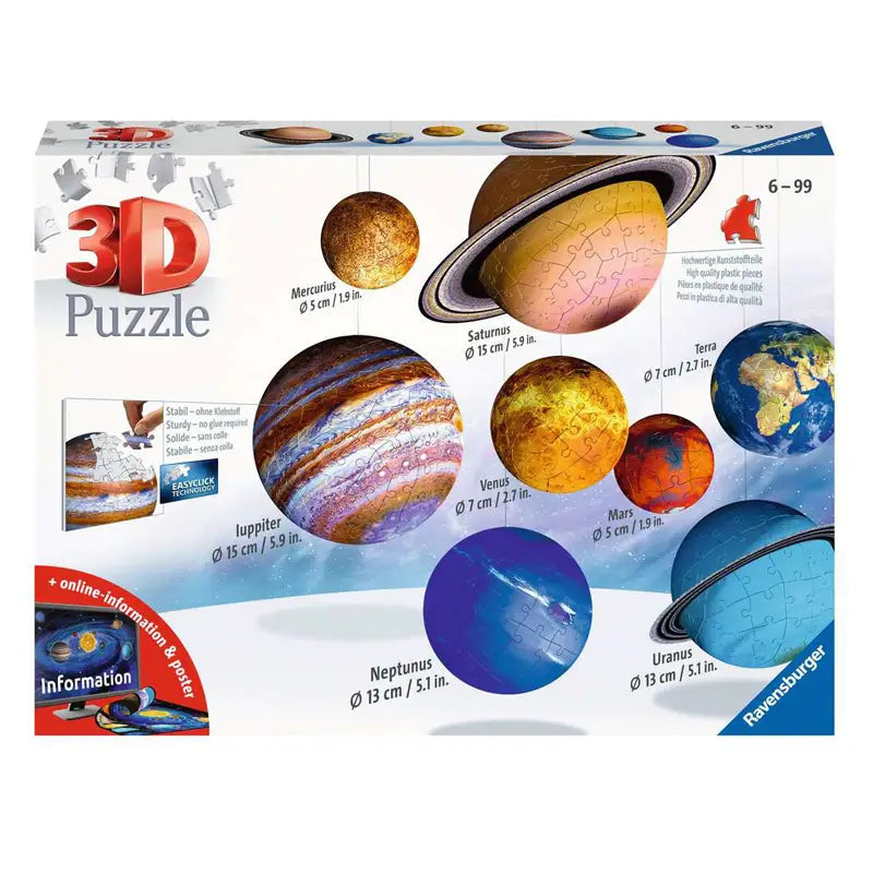 Il Sistema Planetario - Puzzle 3D