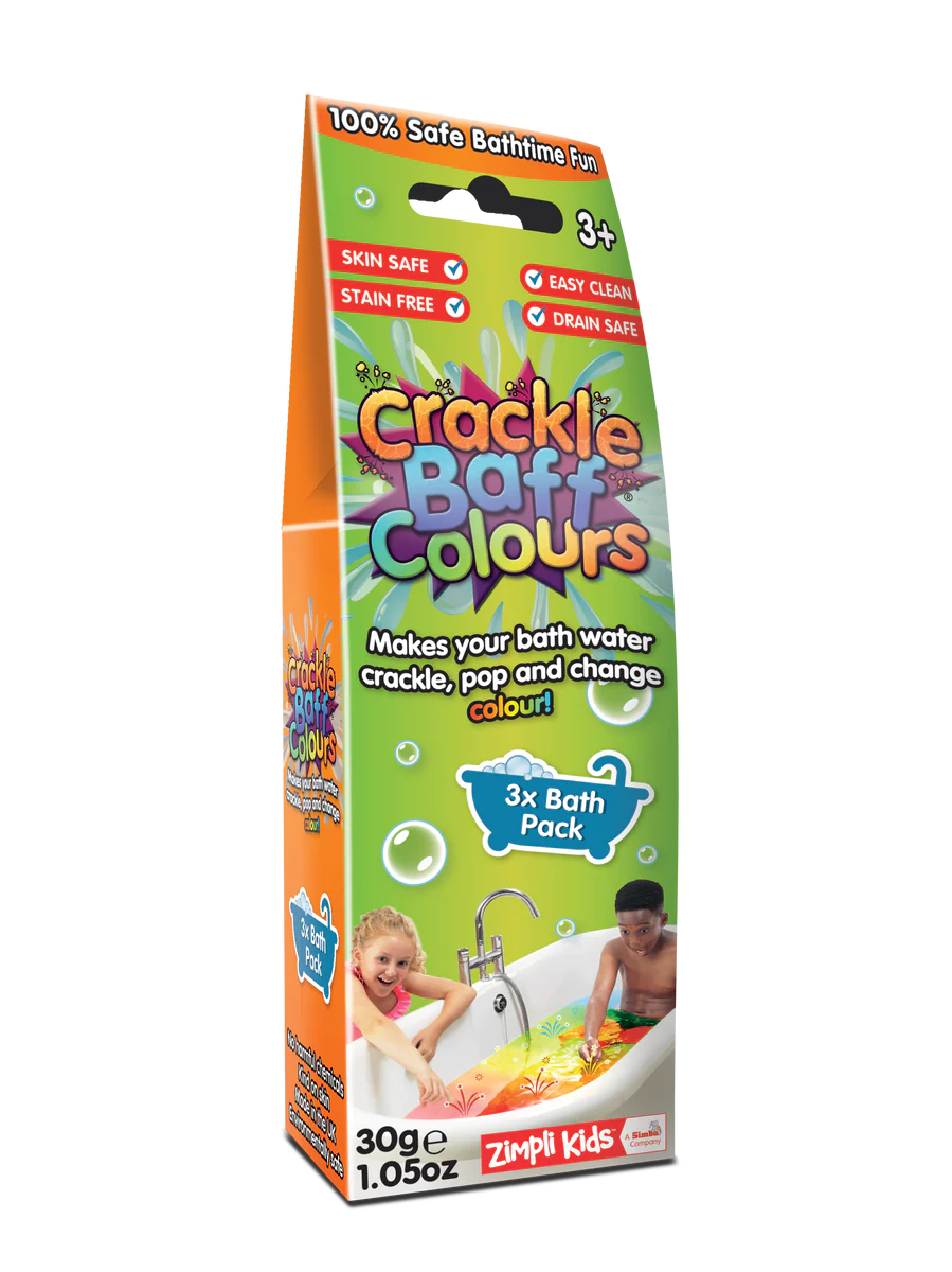 Colori per il Bagno Crackle Baff Colours, 3 bagni - Zimpli Kids - Art.