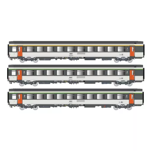 Coffret de 3 voitures voyageurs - LS Models 41999 - HO 1/87 - SNCF - EP IV