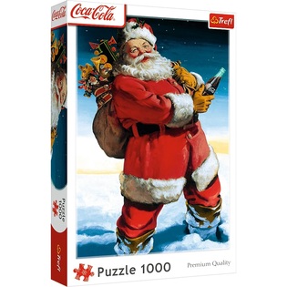 Trefl Puzzle 1000 Coca-Cola: Babbo Natale sulla neve