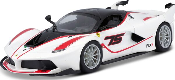 Bburago 1:24 Ferrari Racing FXX K Bianco