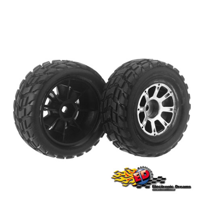 RK / WL coppia cerchi con gomme (2) DX - [A949-02]