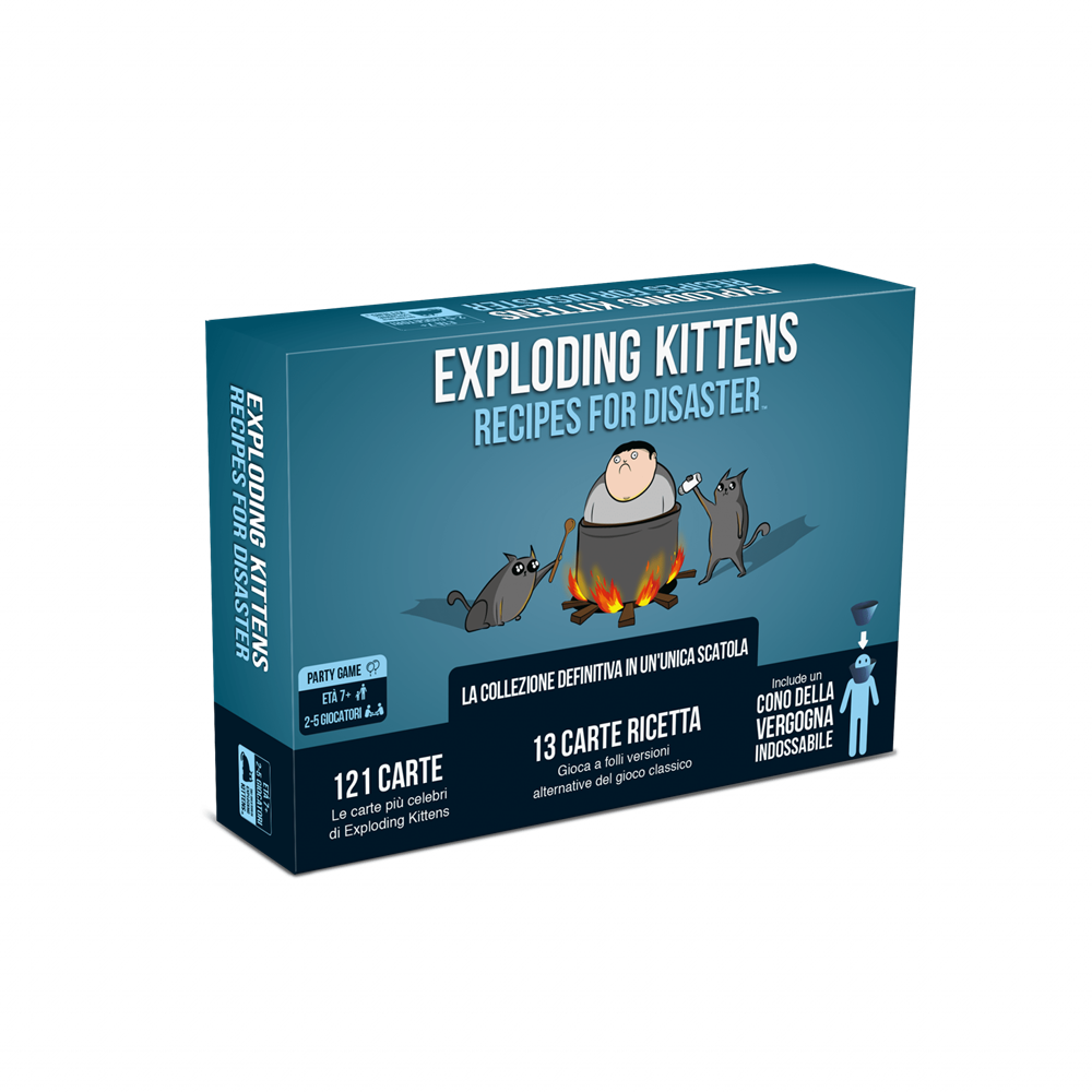 ASMODEE EXPLODING KITTENS - RECIPES FOR DISASTER 8625