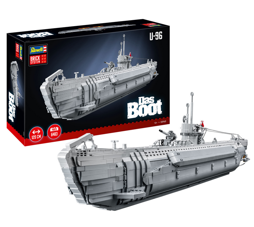 REVELL U-BOOT ''DAS BOOT'' - BRICK SYSTEM 009609090