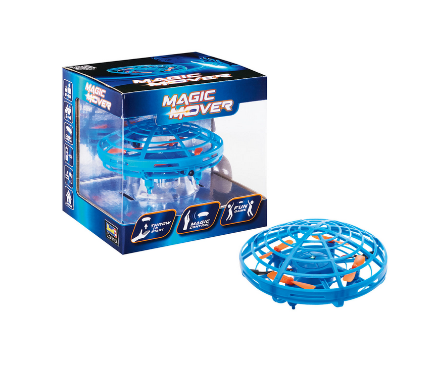 REVELL RC QUADCOPTER GIOCO D'AZIONE - MAGIC MOVER - BLU 24106
