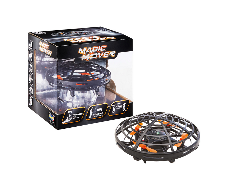 REVELL RC QUADCOPTER GIOCO D'AZIONE - MAGIC MOVER - NERO 24107