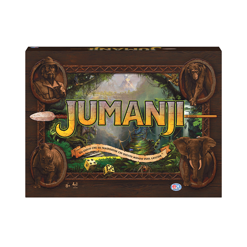 EDITRICE GIOCHI JUMANJI, IL GIOCO IN CARTONE 6062311