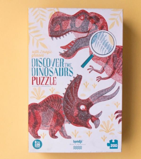 LONDJI PUZZLE DISCOVER THE DINOSAURUS 200 PZ PZ393U