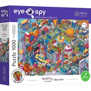 Trefl Puzzle Eye-Spy Sneaky Peekers, New York 1000 pezzi