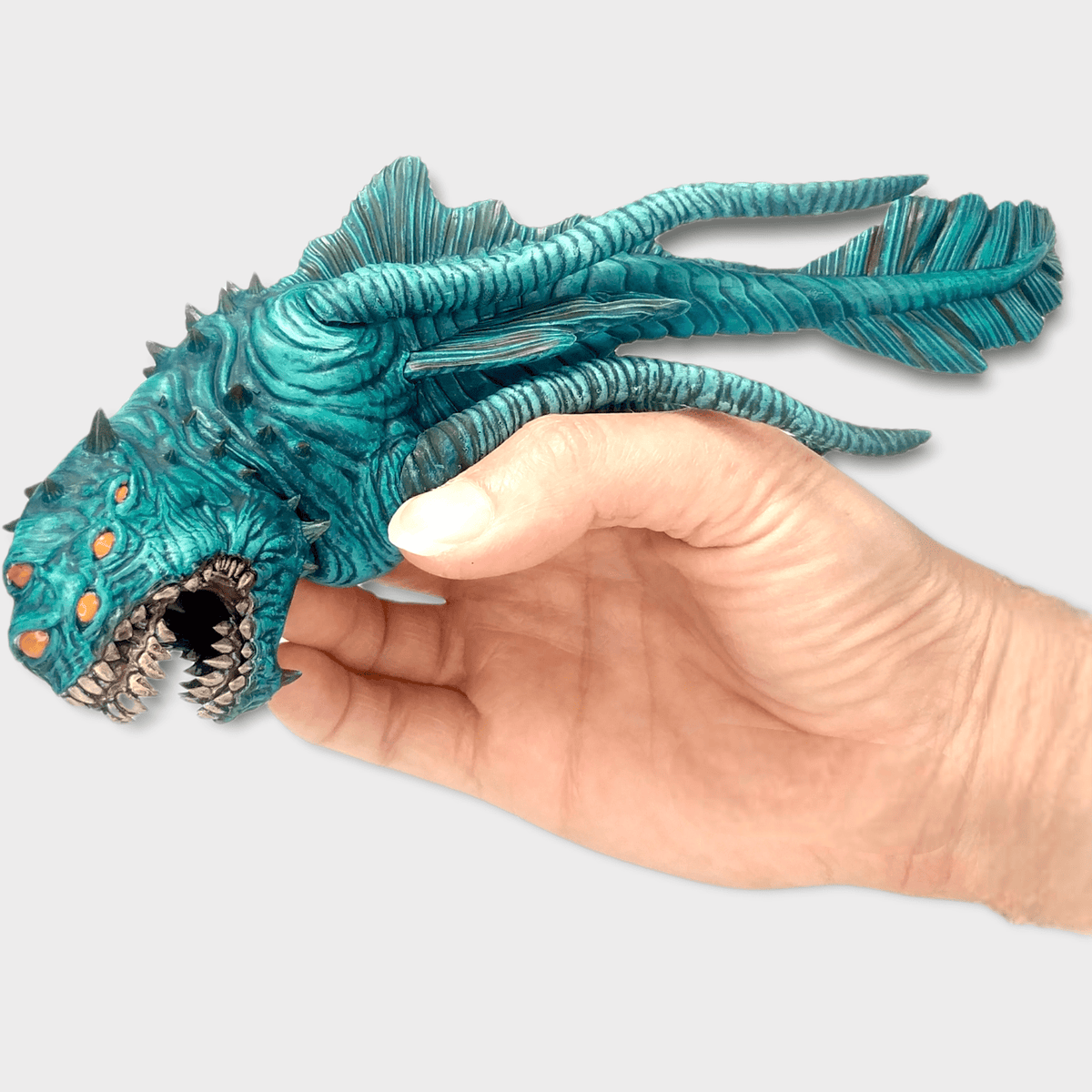 Aboleth kraken pesce senziente psionico creatura marina mostruosa miniatura 3D resina