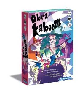 Abrakaboom - Gioco di Carte Magico di Clementoni per 2-5 Giocatori, Età 8+, Durata 20 Minuti, Divertimento e Strategia!
