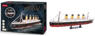 Puzzle 3D Titanic / ghiaccio - 266 pezzi