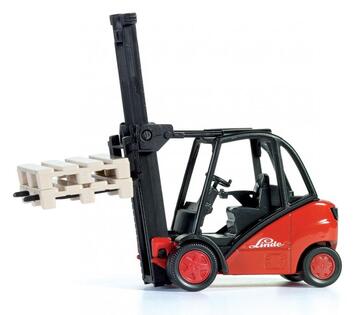SIKU Super - Carrello elevatore Linde, scala 1:50