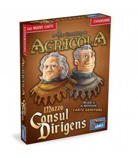 Agricola: Mazzo Consul Dirigens di Asmodee - Espansione Strategica per 1-4 Giocatori, 120 Nuove Carte, Gioco di Piazzamento Lavo