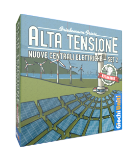 Alta Tensione - Nuove Centrali - Set 2 | Espansione per 2-6 Giocatori | Nuove Mappe Europa e Nord America | Gioco di Strategia