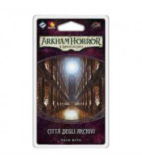 Arkham Horror - LCG: Città degli Archivi | Espansione Cooperativa per 1-4 Giocatori | Gioco di Carte Horror e Strategia