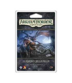 Arkham Horror LCG: I Labirinti della Follia - Espansione Cooperativa per 1-12 Giocatori, 120 Minuti di Horror e Avventura